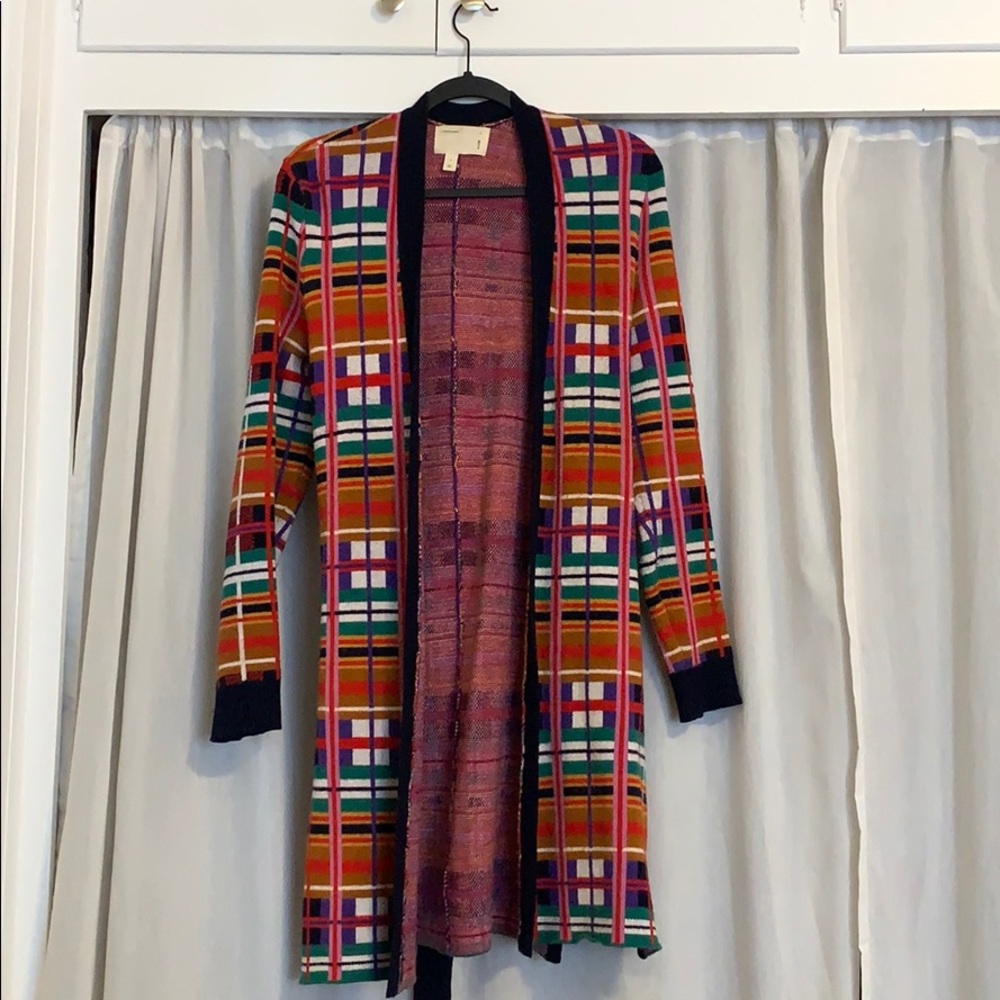 Cashmere Anthropologie Duster cardigan